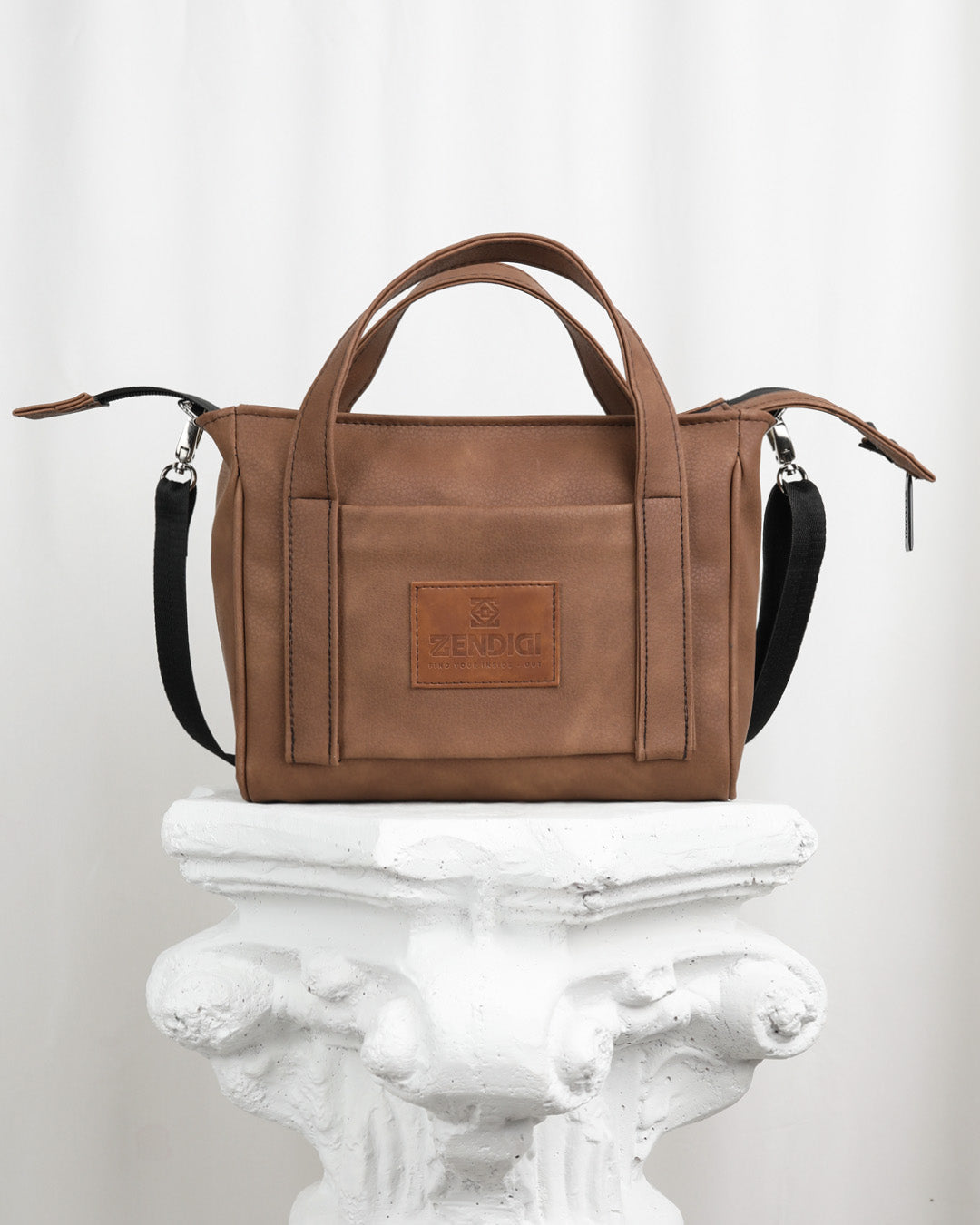 Brown Suede Micro Pele