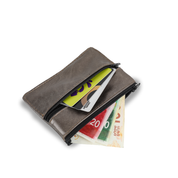 Dark Silver Double Bigi Wallet
