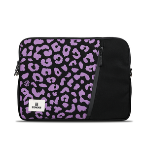 Purple Leopard Laptop Case 13 - 14"