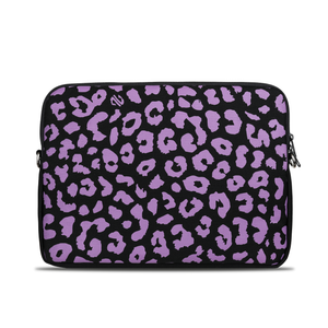 Purple Leopard Laptop Case 13 - 14"