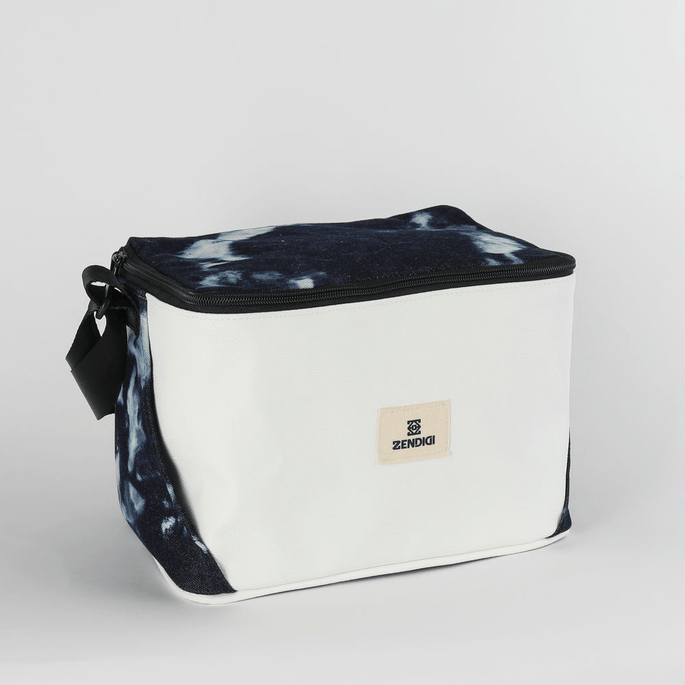 White & Denim Lunchbox