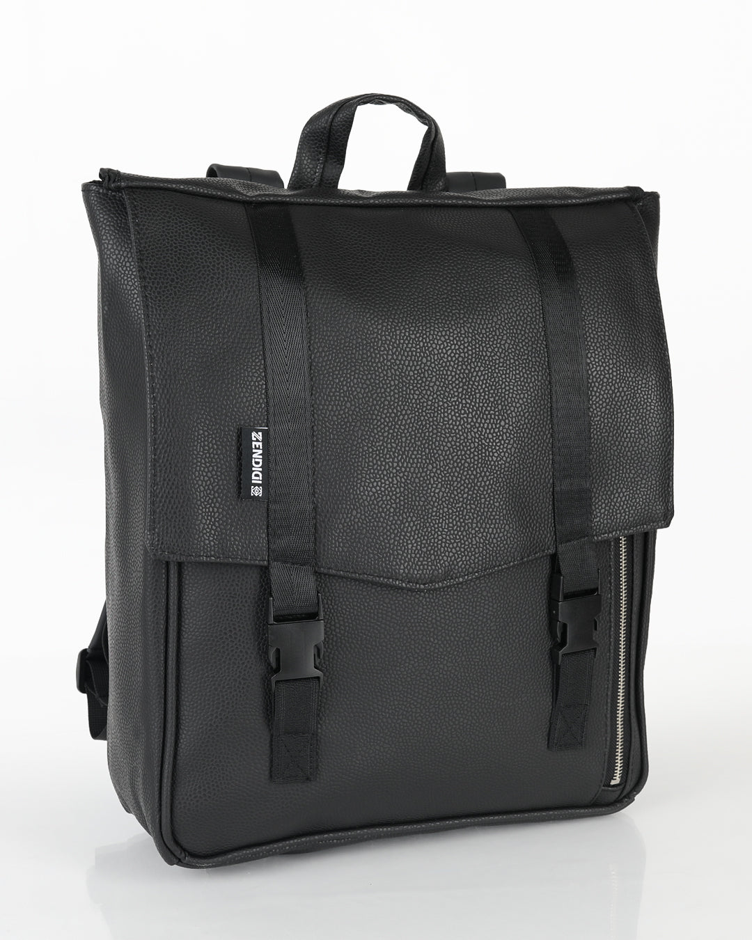 תיק גב טוקיו שחור כדורסל בזווית צד - תיק גב יוניסקס ללימודים עבודה ונסיעות, חלוקה חכמה ועיצוב מינימליסטי