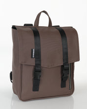 מיני טוקיו חום יהלום - תיק גב למחשב נייד 14״ , מושלם לעבודה ומתאים מאוד לימי לימודים קצרים.