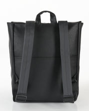 תיק גב טוקיו שחור כדורסל - רצועות גב מרופדות, נוחות לנשיאה יומיומית, תא אחורי לשליפה, תיק עבודה ולימודים טבעוני של זנדיגי