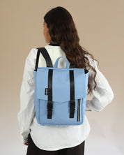 מיני טוקיו אוקיינוס על דוגמנית, תיק גב טבעוני לאישה, תיק ללפטופ לגבר תיק גב איכותי.