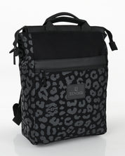 תיק גב שחור מנומר לגבר ולאישה, מילאנו שחור מנומר של זנדיגי.