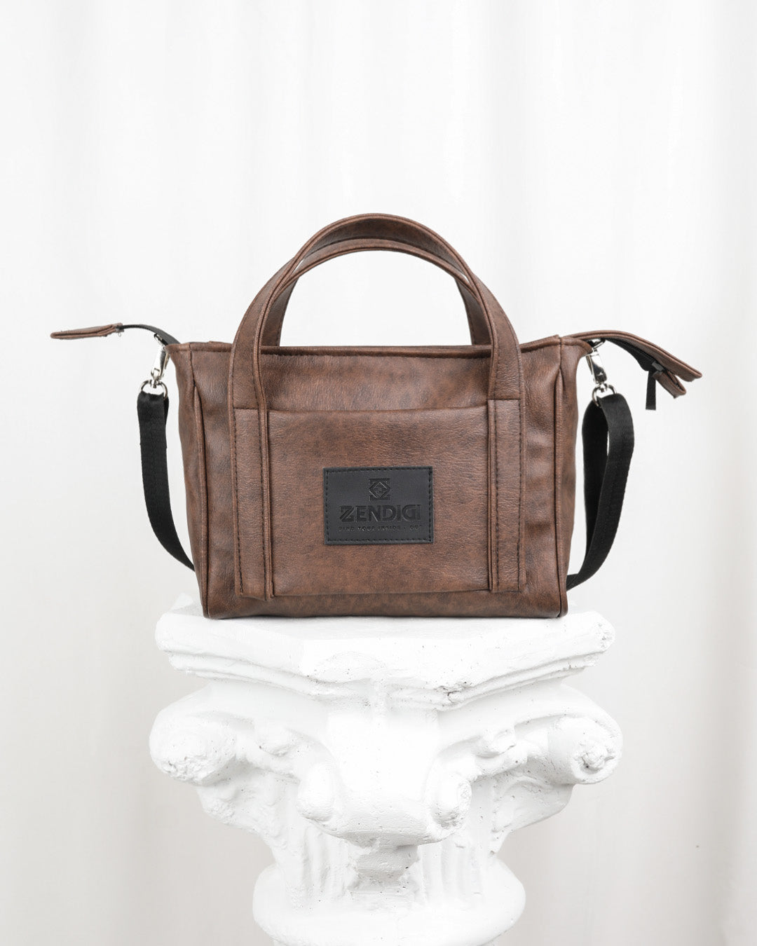 Brown Vintage Micro Pele