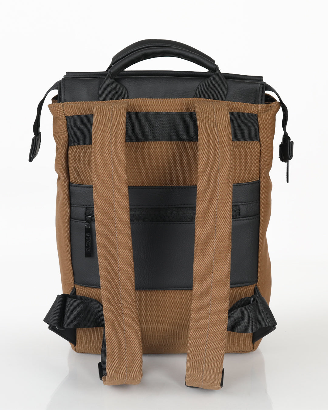 גב תיק מיני מילאנו אוקספורד, רצועות גב מרופדות, כיס אחורי עם רוכסן ותופסן לתלייה על מזוודה