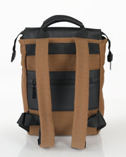 גב תיק מיני מילאנו אוקספורד, רצועות גב מרופדות, כיס אחורי עם רוכסן ותופסן לתלייה על מזוודה