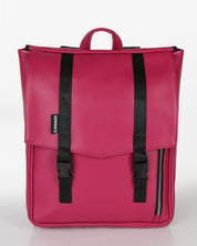 תיק גב טוקיו ורוד ברבי של זנדיגי - תיק גב למחשב נייד עד 16 אינץ׳ בעיצוב אורבני קלאסי, תא רוכסן קדמי ובד טבעוני עמיד