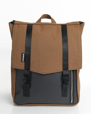 תיק גב טוקיו שחור כדורסל של זנדיגי - תיק גב למחשב נייד עד 16 אינץ׳ בעיצוב אורבני קלאסי, תא רוכסן קדמי ובד קנבס איכותי