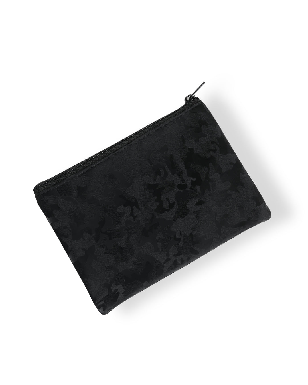 ארנק תא אחד גדול, קייס מטענים או תיק איפור ביג׳יבו גדול שחור צבאי.