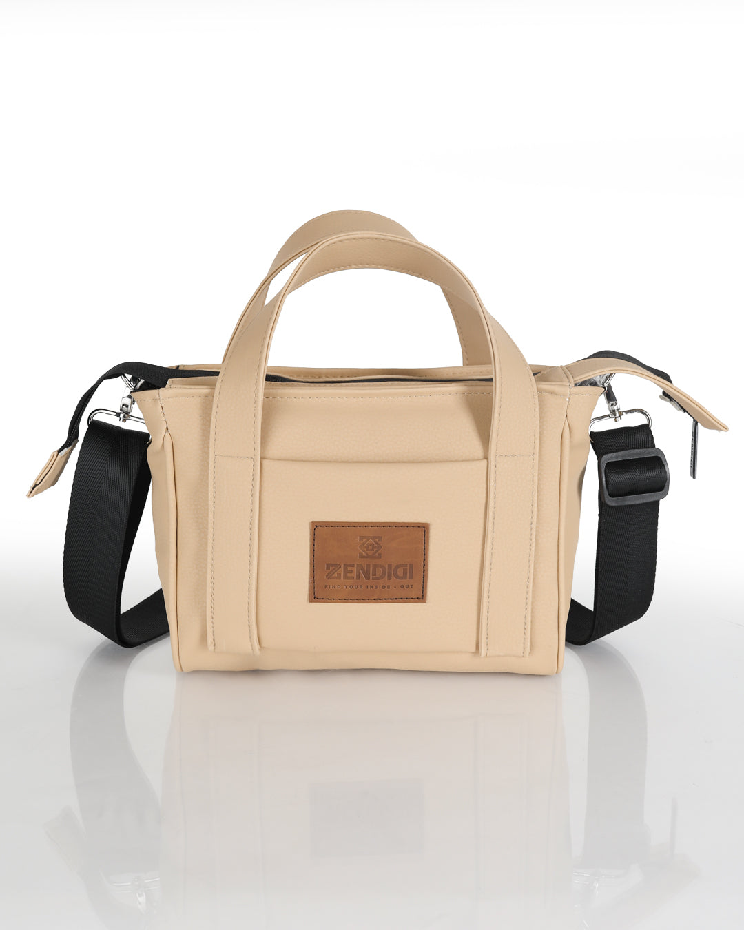 תיק צד קרוס ויד מיקרו פלא חמאה מבית זנדיגי מוצג פרונטלית