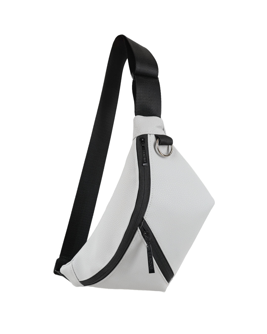 פאוץ׳ דמוי עור דגם רובר קול מינט של zendigi , פאוץ׳ טבעוני נוח ופרקטי עם שלושה תאים.