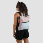 Pink & Light Blue Melange Shield