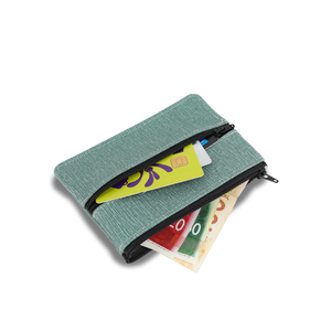 Green Melange Double Bigi Wallet